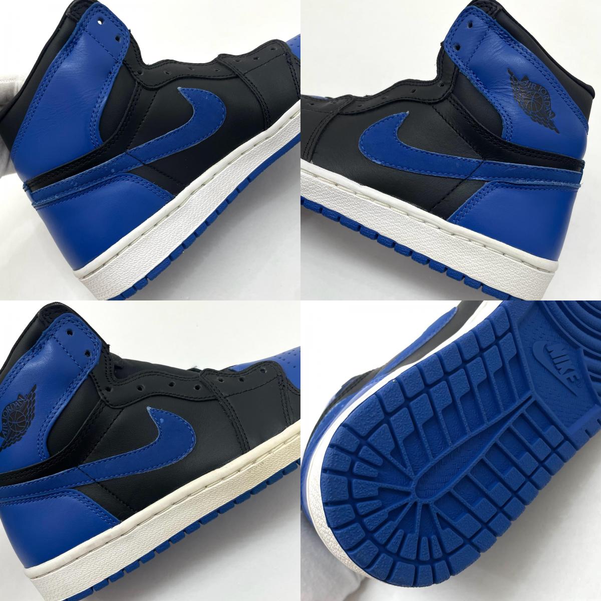 【中古】NIKE | ナイキ Air Jordan 1 Retro High "Royal"/エアジョーダン1 レトロ ハイ "ロイヤル" スニーカー 靴　136066-041 ブルー×ブラック 26.5cm【尾張小牧店】