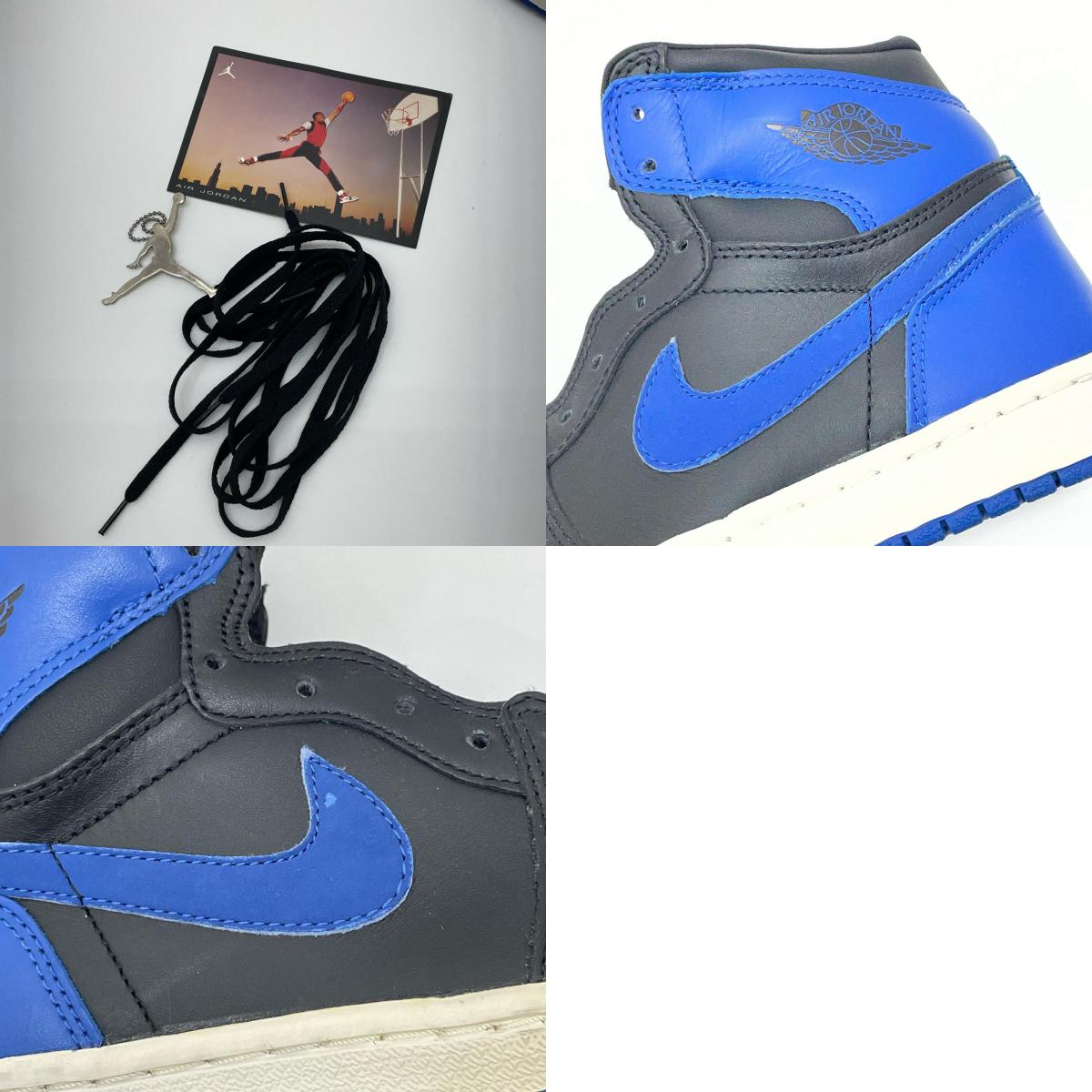 NIKE | ナイキ Air Jordan 1 Retro High スニーカー 136066-041 ブルー 26.5cm【尾張小牧店】