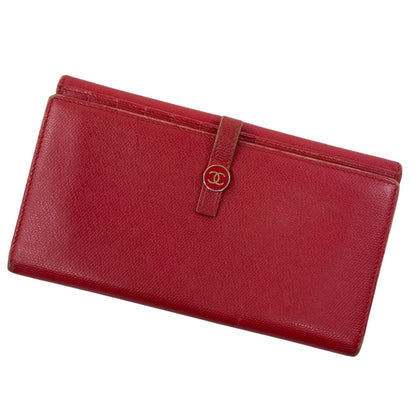 CHANEL | シャネル 長財布 レッド【尾張小牧店】