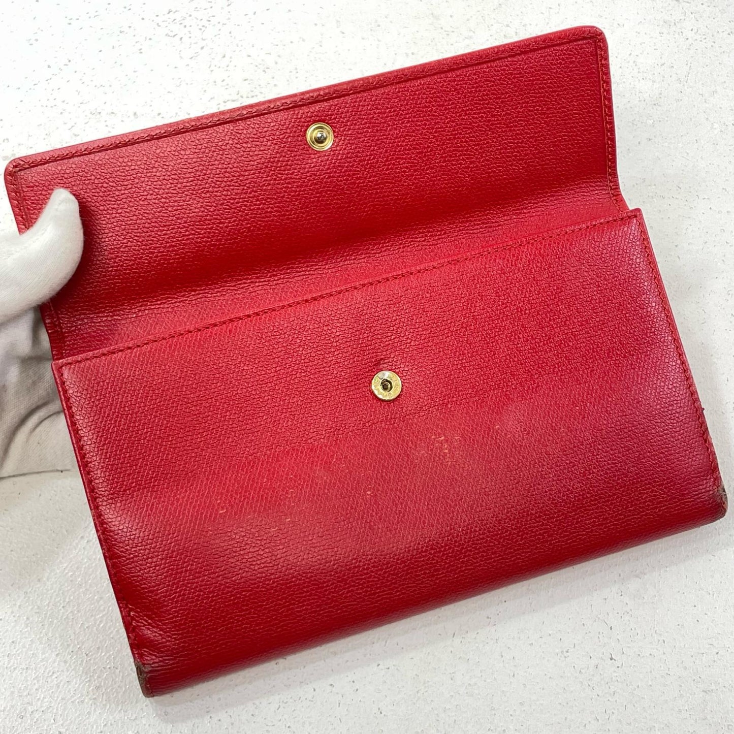 CHANEL | シャネル 長財布 レッド【尾張小牧店】