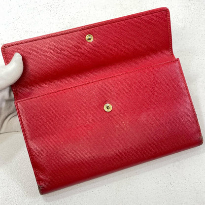 CHANEL | シャネル 長財布 レッド【尾張小牧店】
