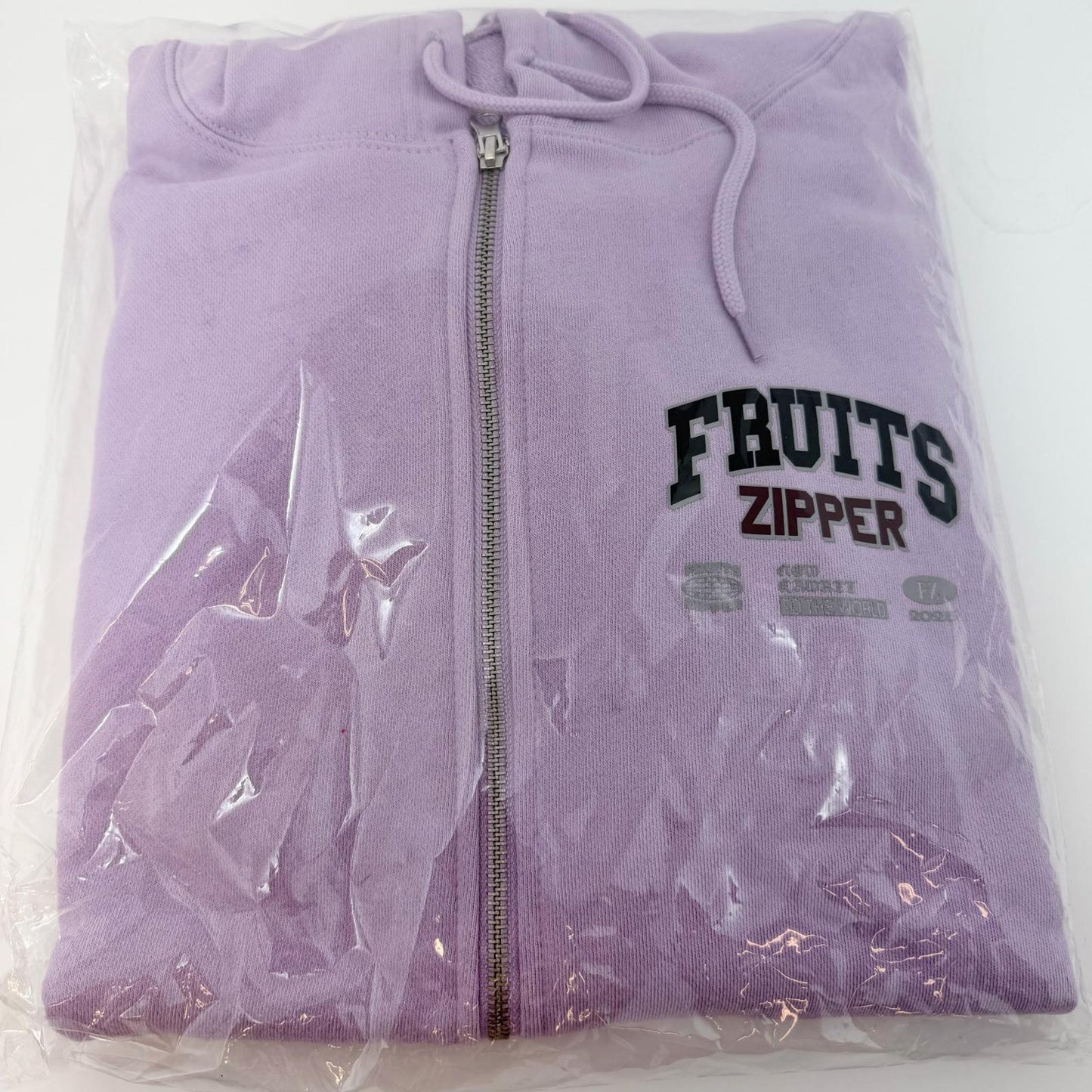 FRUITS ZIPPER 仲川瑠夏 OSHI API パーカー 未開封 XLサイズ 【アイドル】【専】
