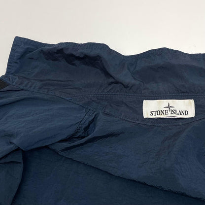 【中古】STONE ISLAND | ストーンアイランド Nylon Metal Shirt Jacket ナイロンジャケット 801511219 ネイビー サイズ：M【尾張小牧店】
