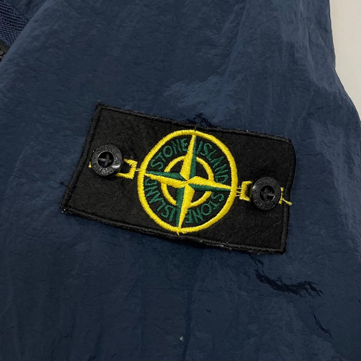 【中古】STONE ISLAND | ストーンアイランド Nylon Metal Shirt Jacket ナイロンジャケット 801511219 ネイビー サイズ：M【尾張小牧店】
