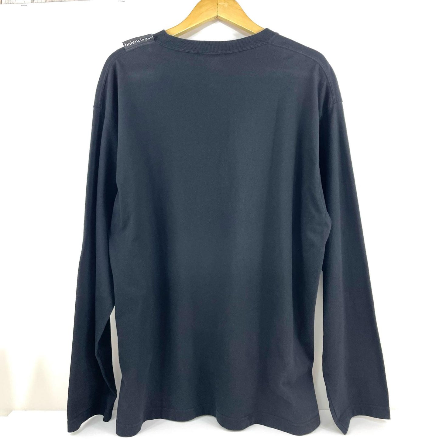 BALENCIAGA | バレンシアガ 長袖Ｔシャツ 620970 THV50 ブラック サイズ：XS【尾張小牧店】
