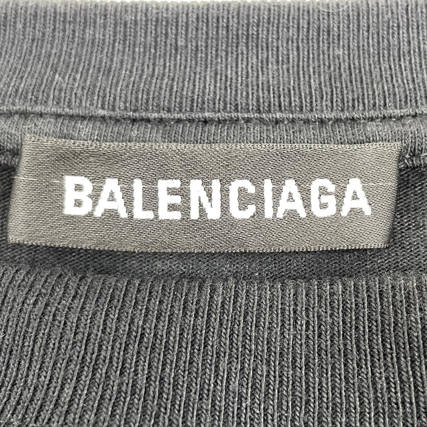 BALENCIAGA | バレンシアガ 長袖Ｔシャツ 620970 THV50 ブラック サイズ：XS【尾張小牧店】
