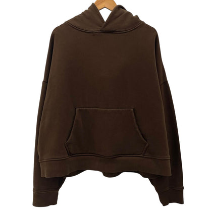 【中古】entire studios | エンタイアスタジオ HEAVY HOOD 長袖パーカー UNU-25-1012 ブラウン サイズ：M【尾張小牧店】