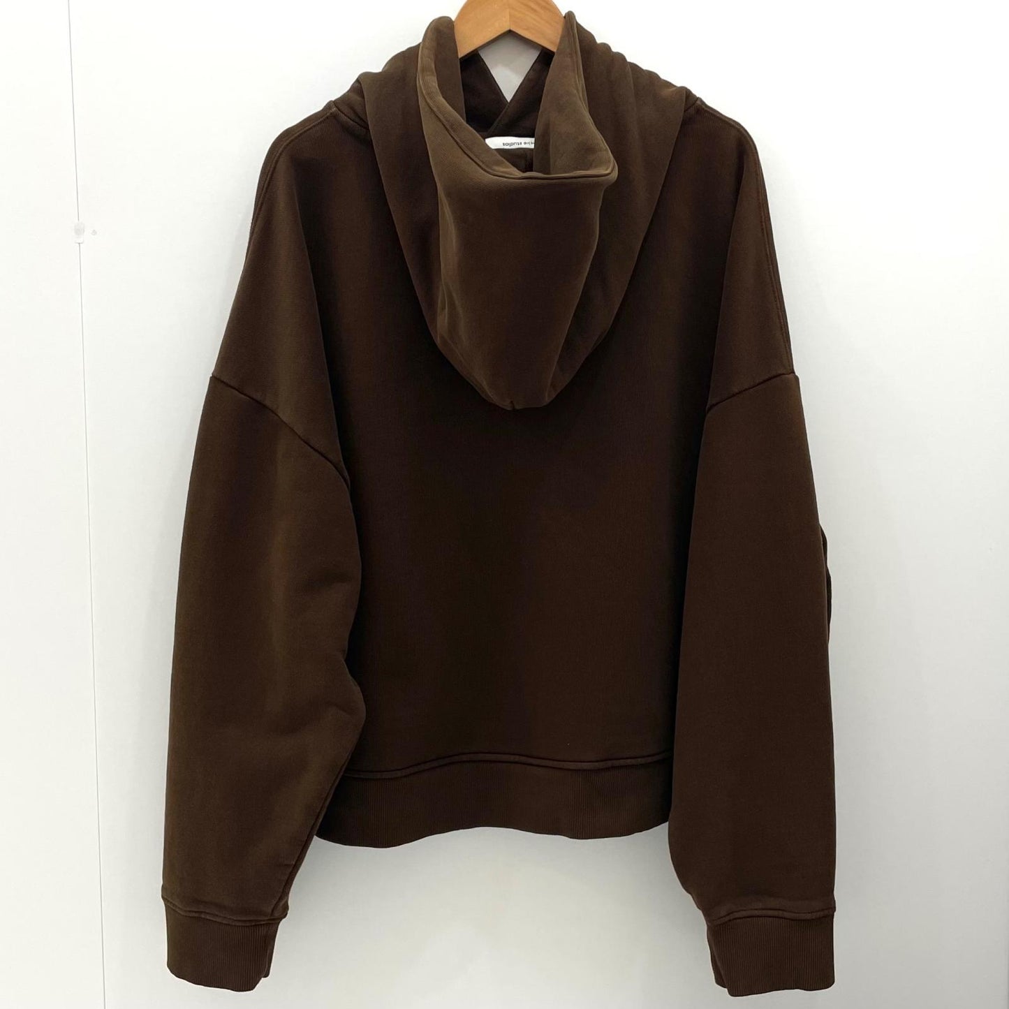 【中古】entire studios | エンタイアスタジオ HEAVY HOOD 長袖パーカー UNU-25-1012 ブラウン サイズ：M【尾張小牧店】