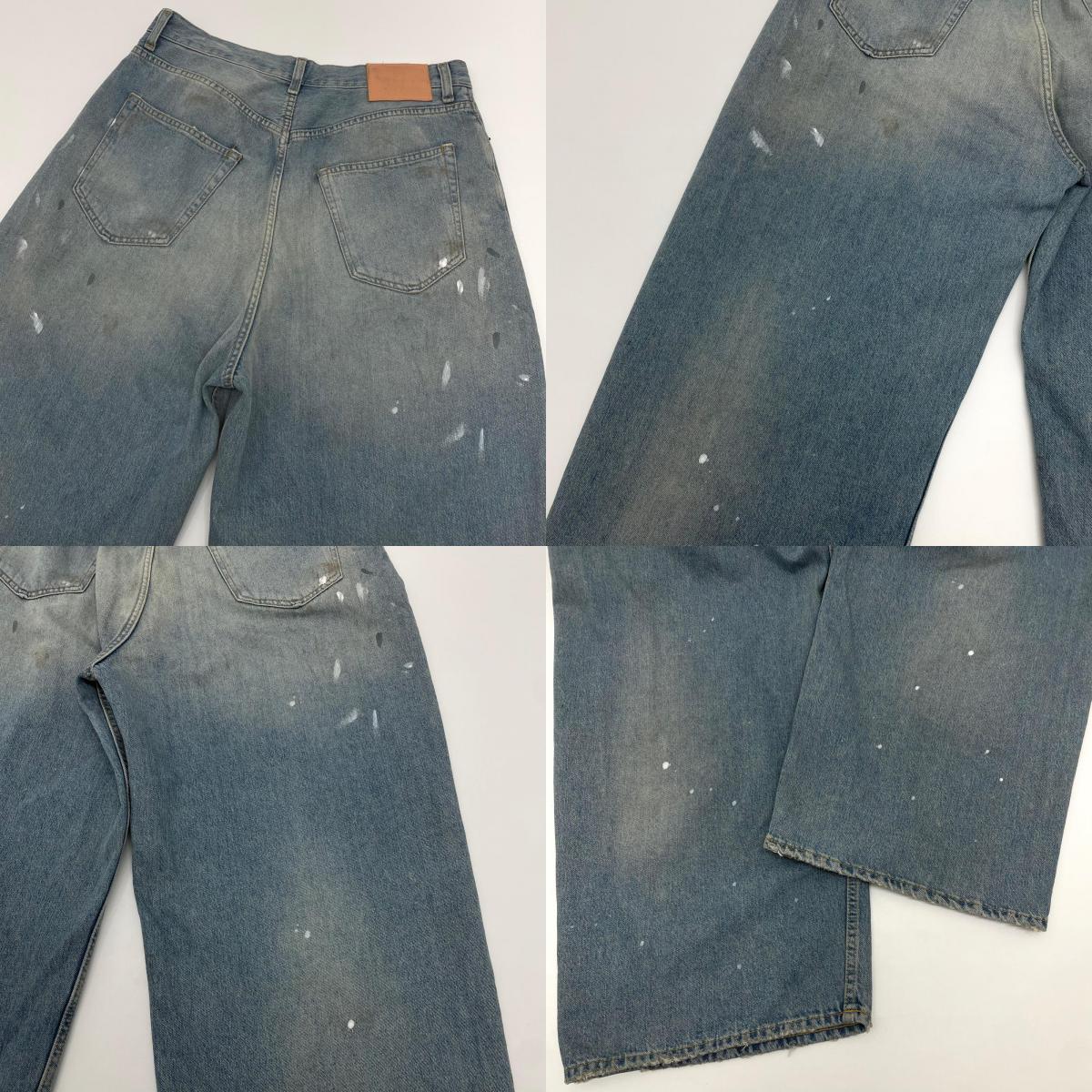 【中古】ACNE STUDIOS | アクネストゥディオズ 2023M FN Trafalgar デニムパンツ B00343 ブルー サイズ：50【尾張小牧店】