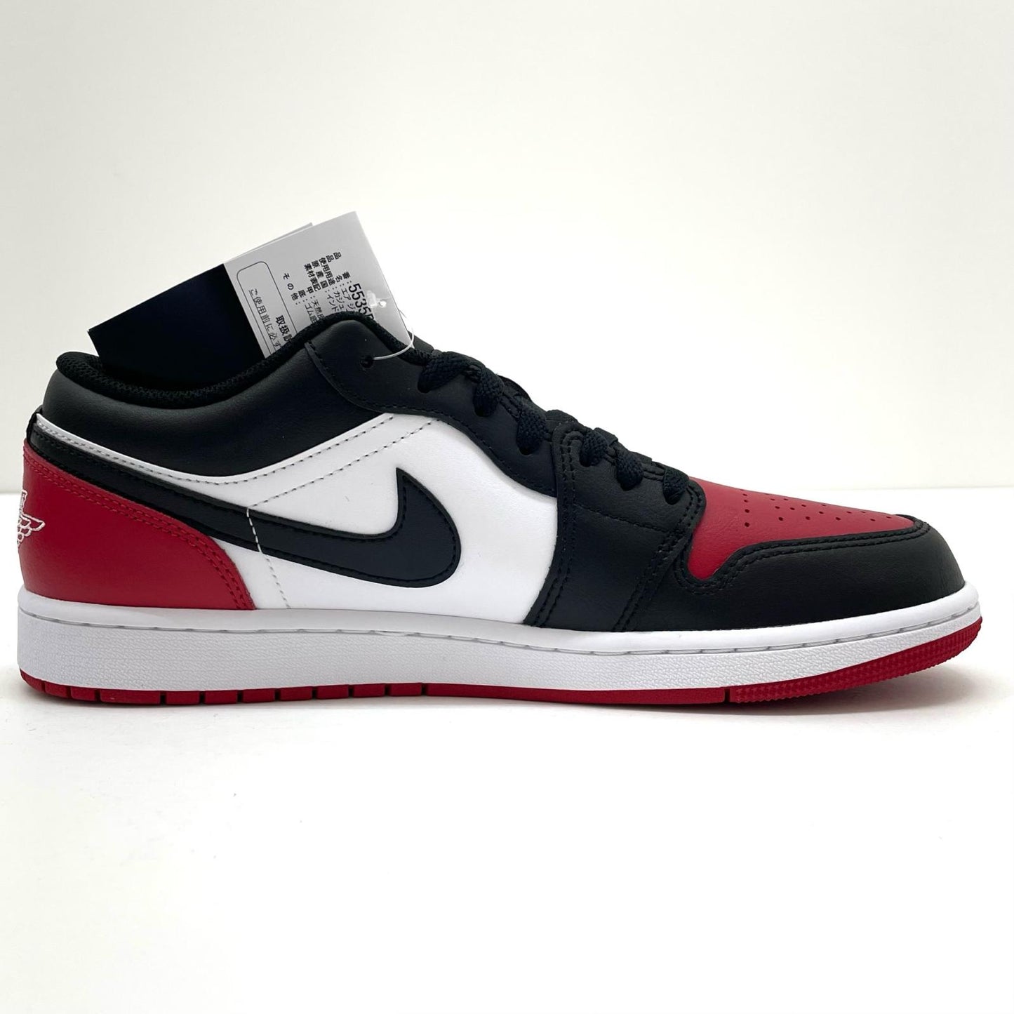 NIKE | ナイキ Air Jordan 1 Low スニーカー 553558-161 レッド×ブラック×ホワイト 28.5cm