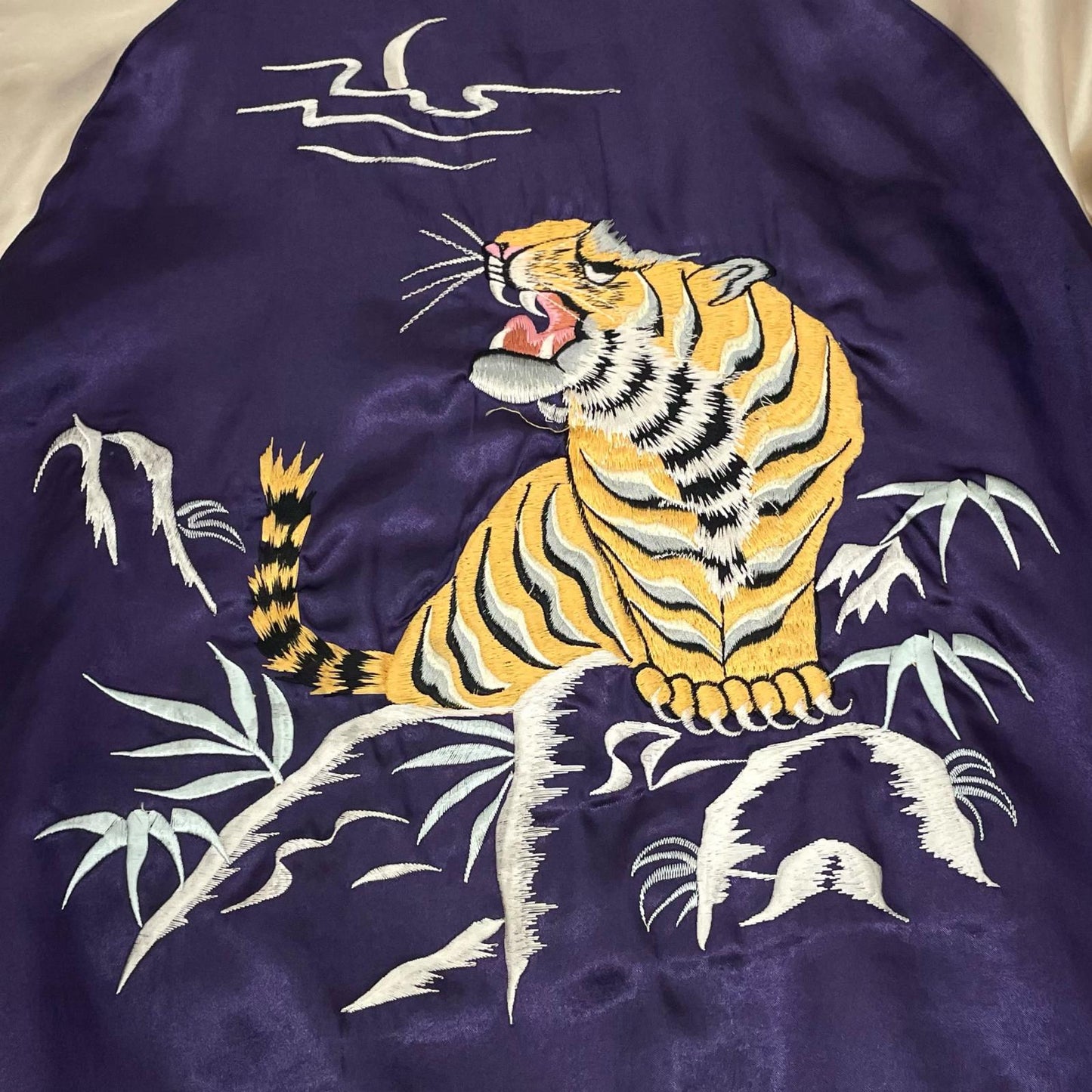 TAILOR TOYO(東洋エンタープライズ) | テイラートウヨウテイラートーヨー スーベニアジャケット TT10726 パープル×ブラック サイズ：M【尾張小牧店】