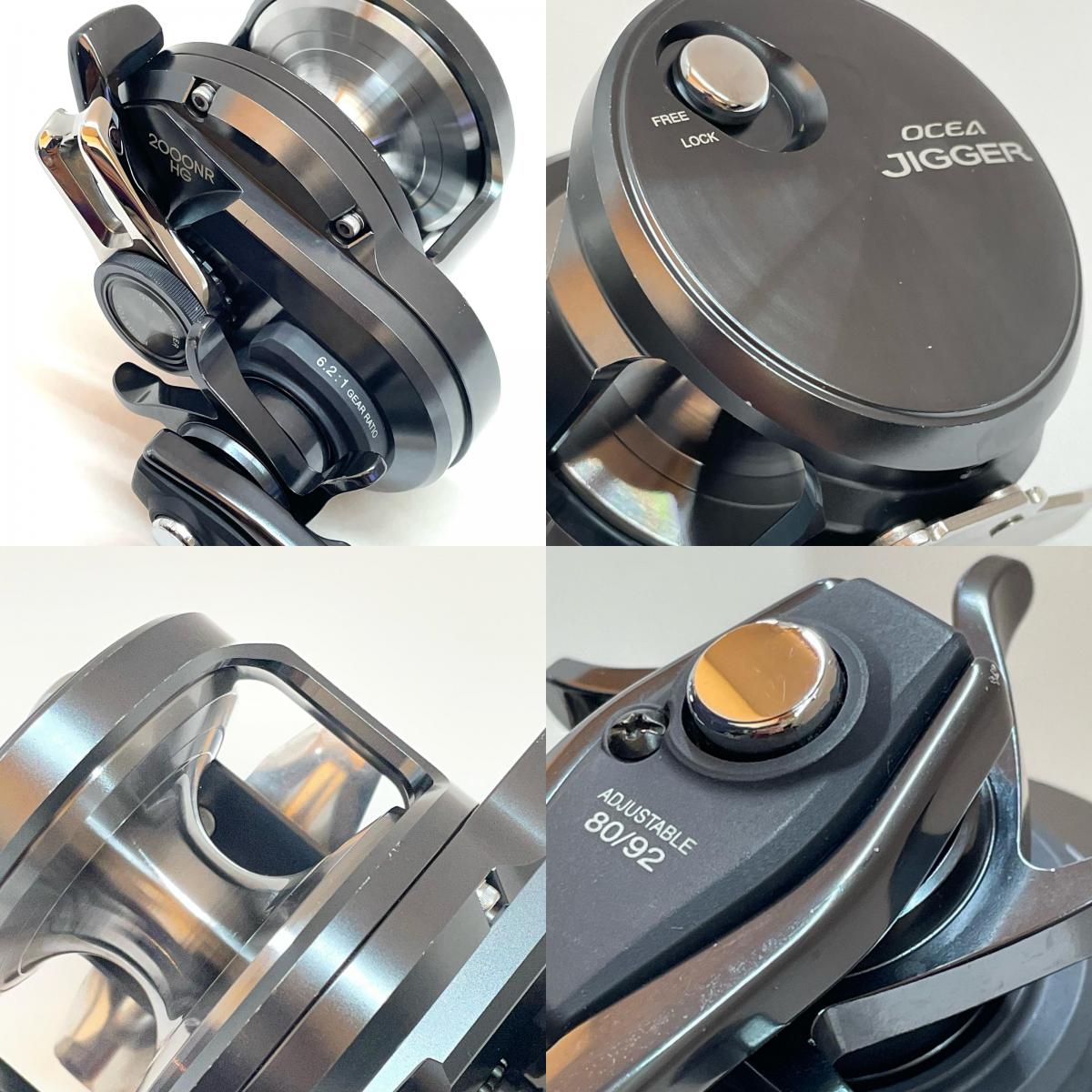 【フィッシング/釣り/釣具/リール】 【ベイトリール/右ハンドル】SHIMANO | シマノ 19オシアジガーFカスタム 2000NRHG【尾張小牧店】