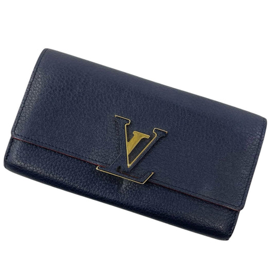 LOUIS VUITTON | ルイ・ヴィトン 長財布 ネイビー【尾張小牧店】