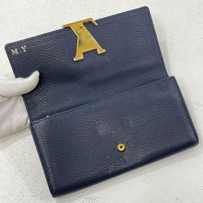 LOUIS VUITTON | ルイ・ヴィトン 長財布 ネイビー【尾張小牧店】