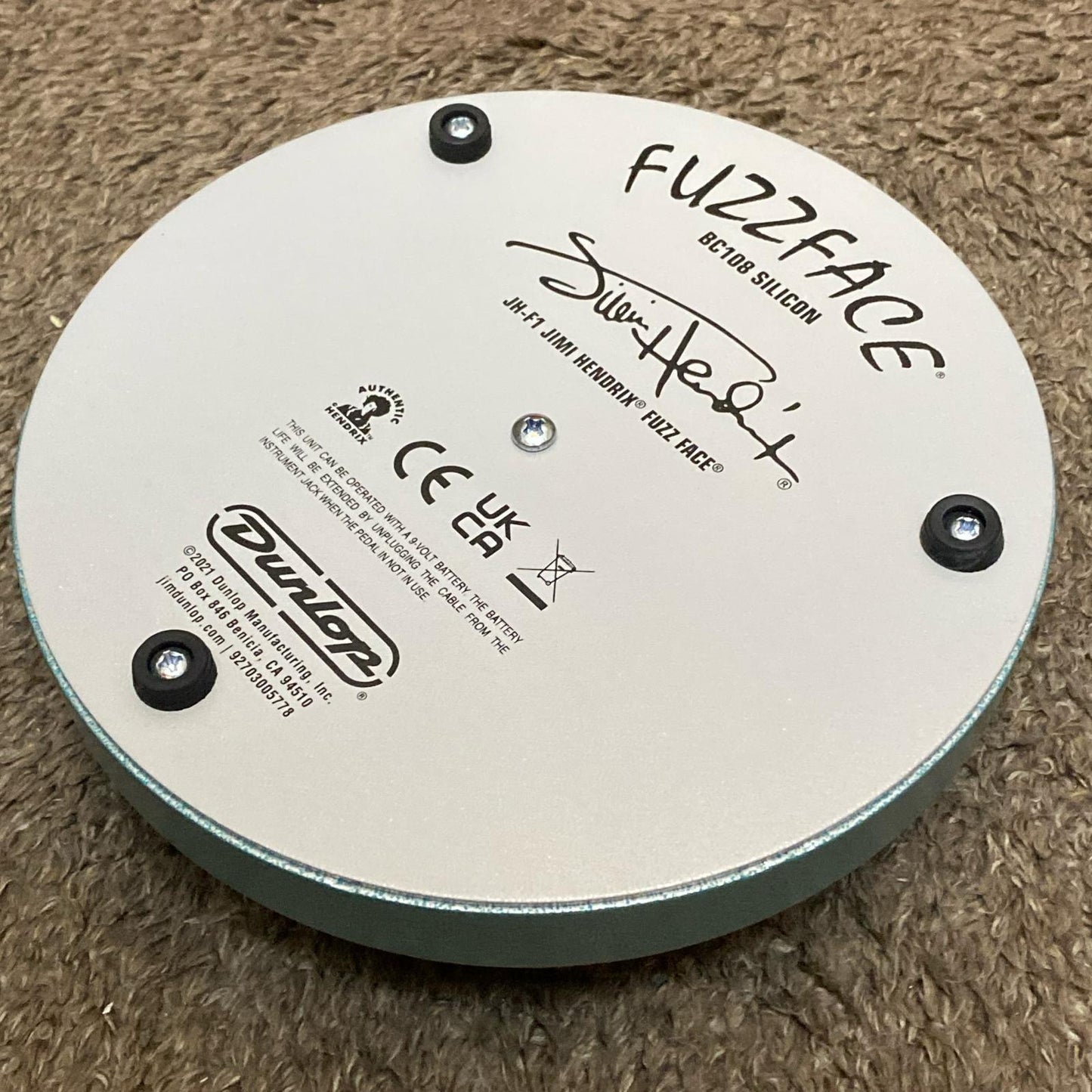 Jim Dunlop | ジムダンロップ 楽器 JHF1Jimi Hendrix Fuzz Face【尾張小牧店】