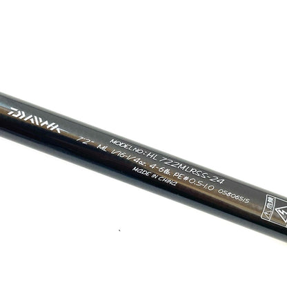 【釣り/つり/釣具/ロッド】Daiwa | ダイワ HEARTLAND ハートランド HL 722MLRSS-24【尾張小牧店】