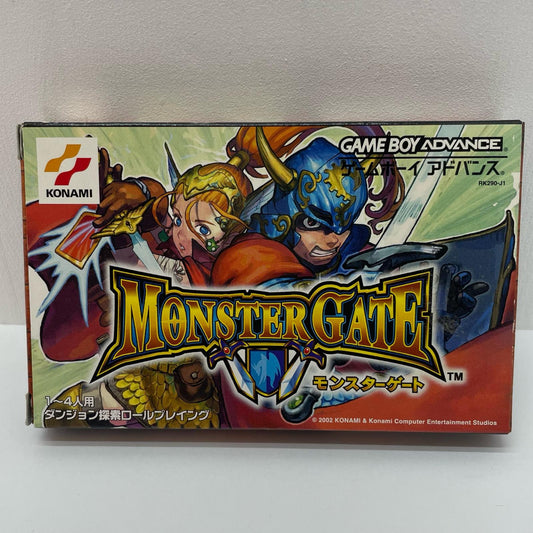 【尾張小牧店】GBA モンスターゲート ハガキ・カード(未開封)あり ゲームボーイアドバンス【レトロ】【中古】