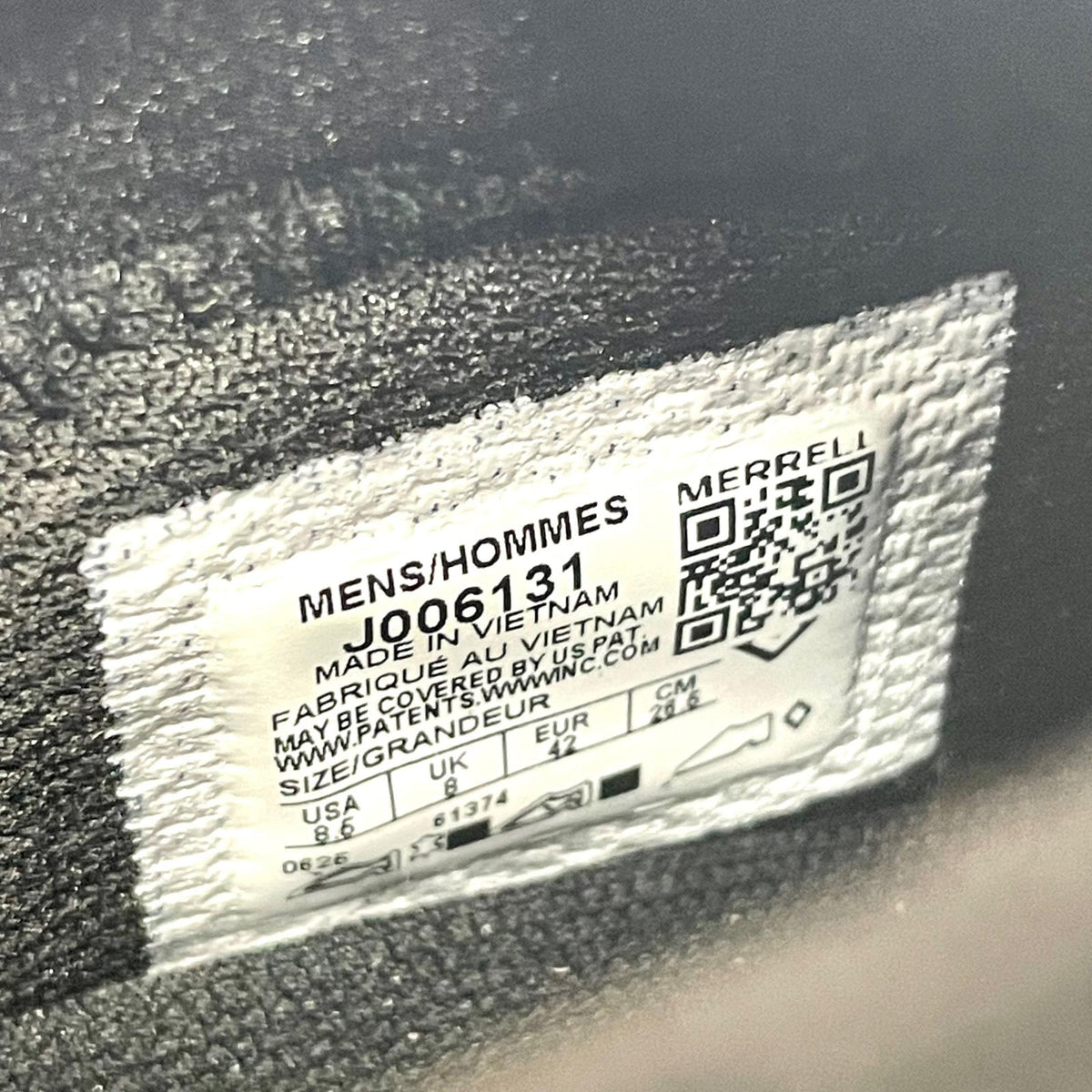 MERRELL | メレル MOC SPEED STREAK EVO SE スニーカー 26.5cm J006131 ブラック【尾張小牧店】