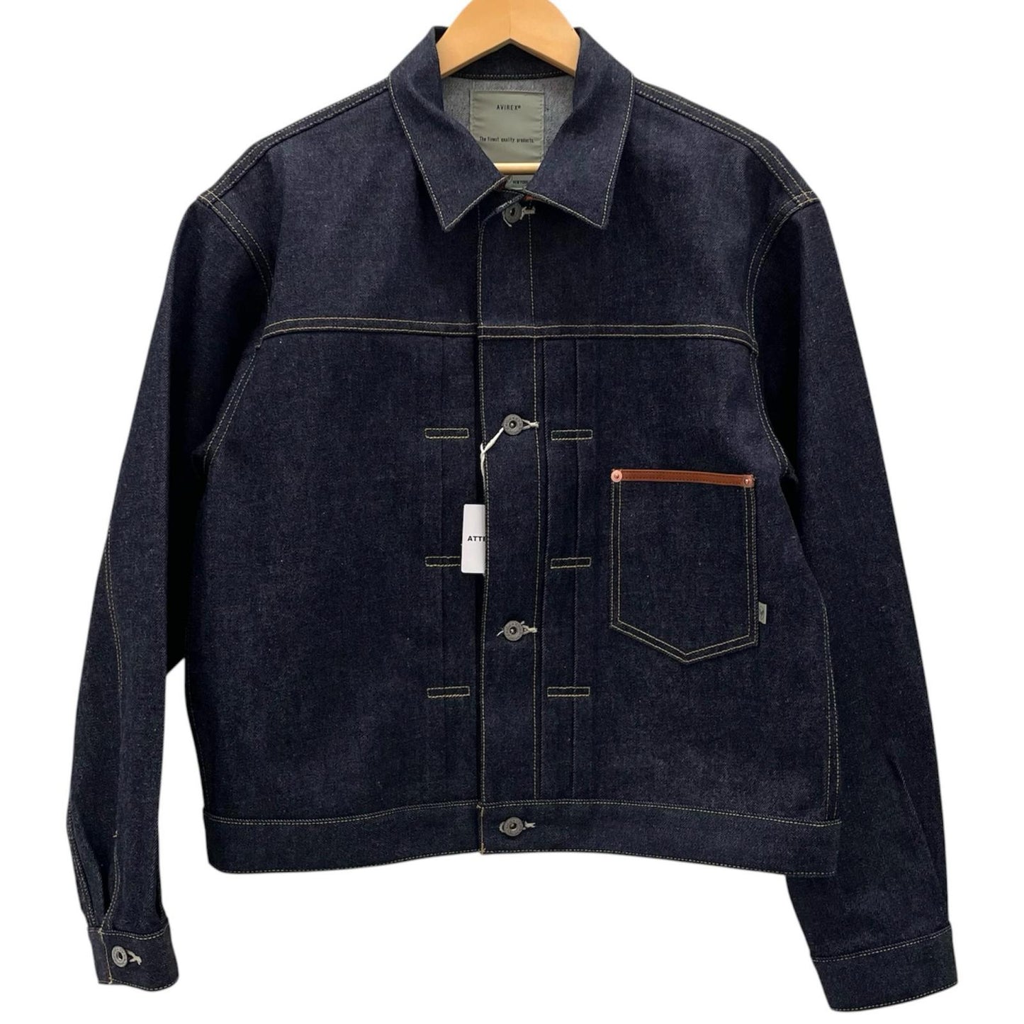 【中古】AVIREX | アヴィレックス 1st TYPE デニムジャケット ネイビー サイズ：42【尾張小牧店】