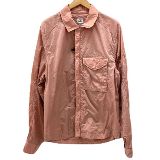C.P.Company | シーピーカンパニー Chrome-R Full Zip Overshirt ナイロンジャケット 14CMOS041A ピンク サイズ：M【尾張小牧店】