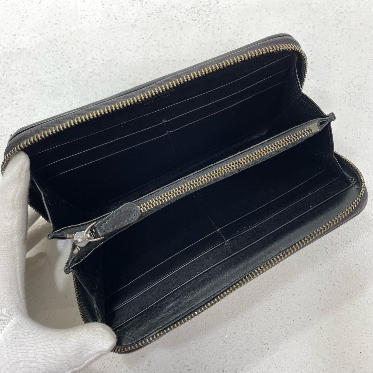 BOTTEGA VENETA | ボッテガヴェネタ 長財布 ブラック【尾張小牧店】
