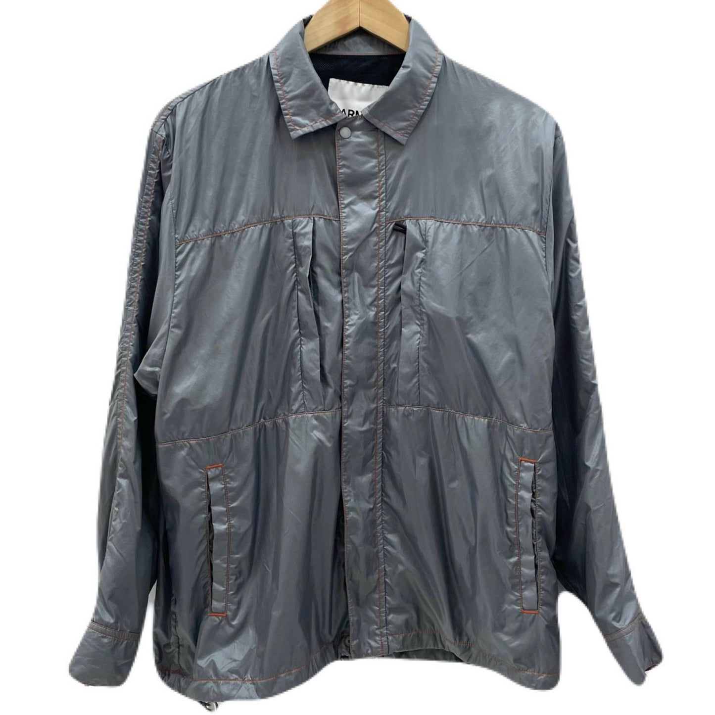 【中古】MARMOT | マーモット　MARMOT CAPITAL NYLON COLOR STITCH SHIRTS シャツジャケット 24SS-L3-04 グレー サイズ：S【尾張小牧店】