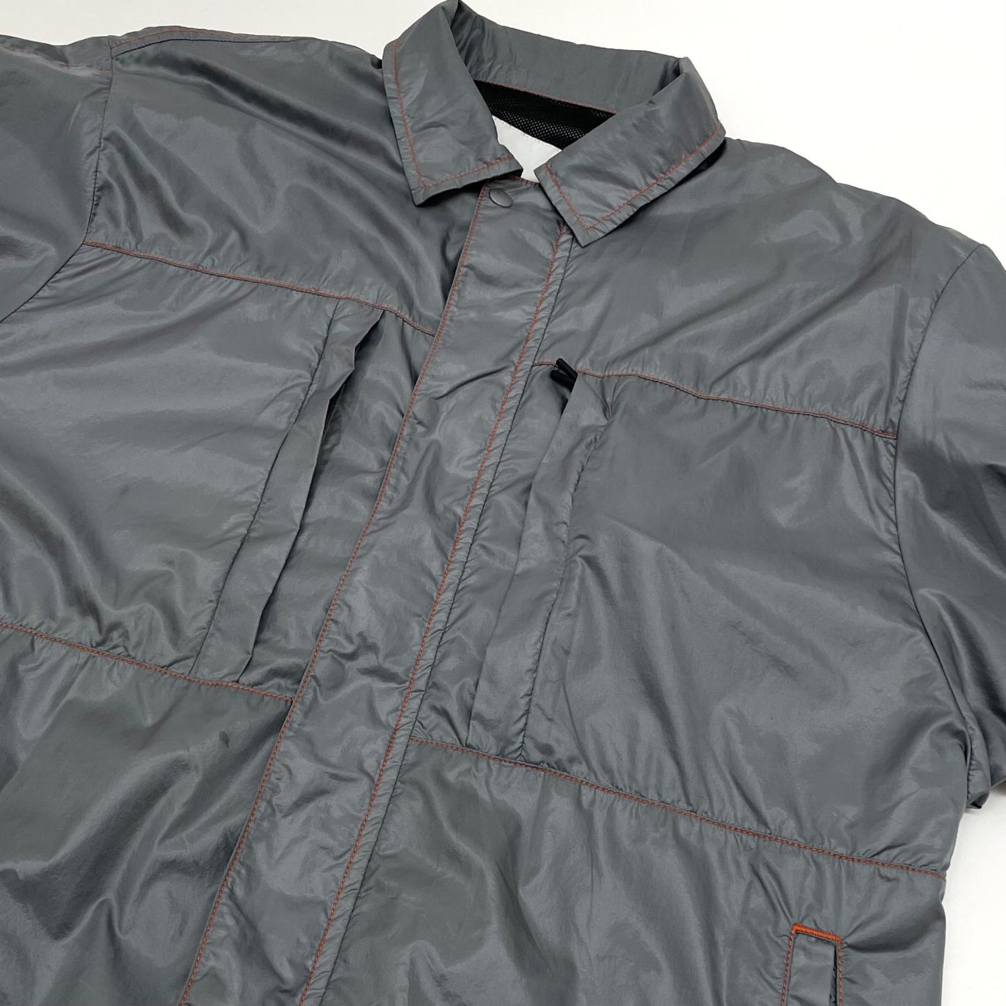 【中古】MARMOT | マーモット　MARMOT CAPITAL NYLON COLOR STITCH SHIRTS シャツジャケット 24SS-L3-04 グレー サイズ：S【尾張小牧店】