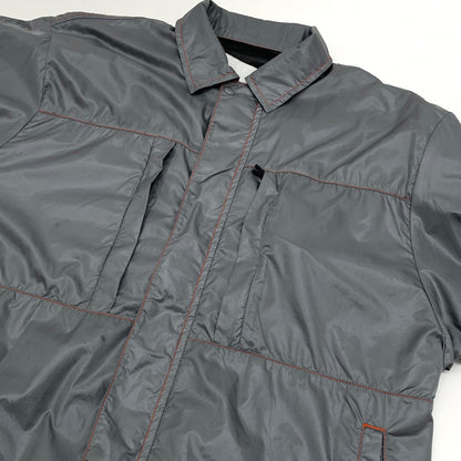 【中古】MARMOT | マーモット　MARMOT CAPITAL NYLON COLOR STITCH SHIRTS シャツジャケット 24SS-L3-04 グレー サイズ：S【尾張小牧店】