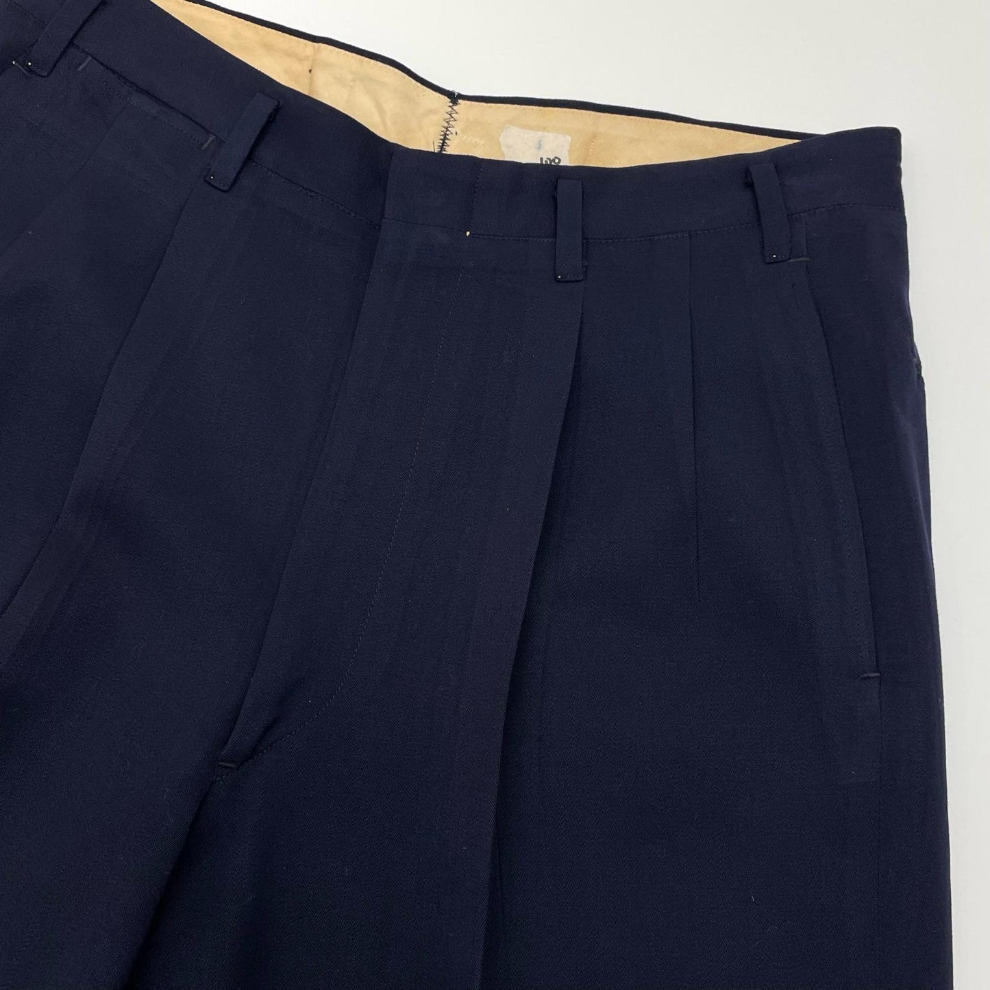 VINTAGE | ビンテージ タックレーヨン その他ボトムス ネイビー【尾張小牧店】