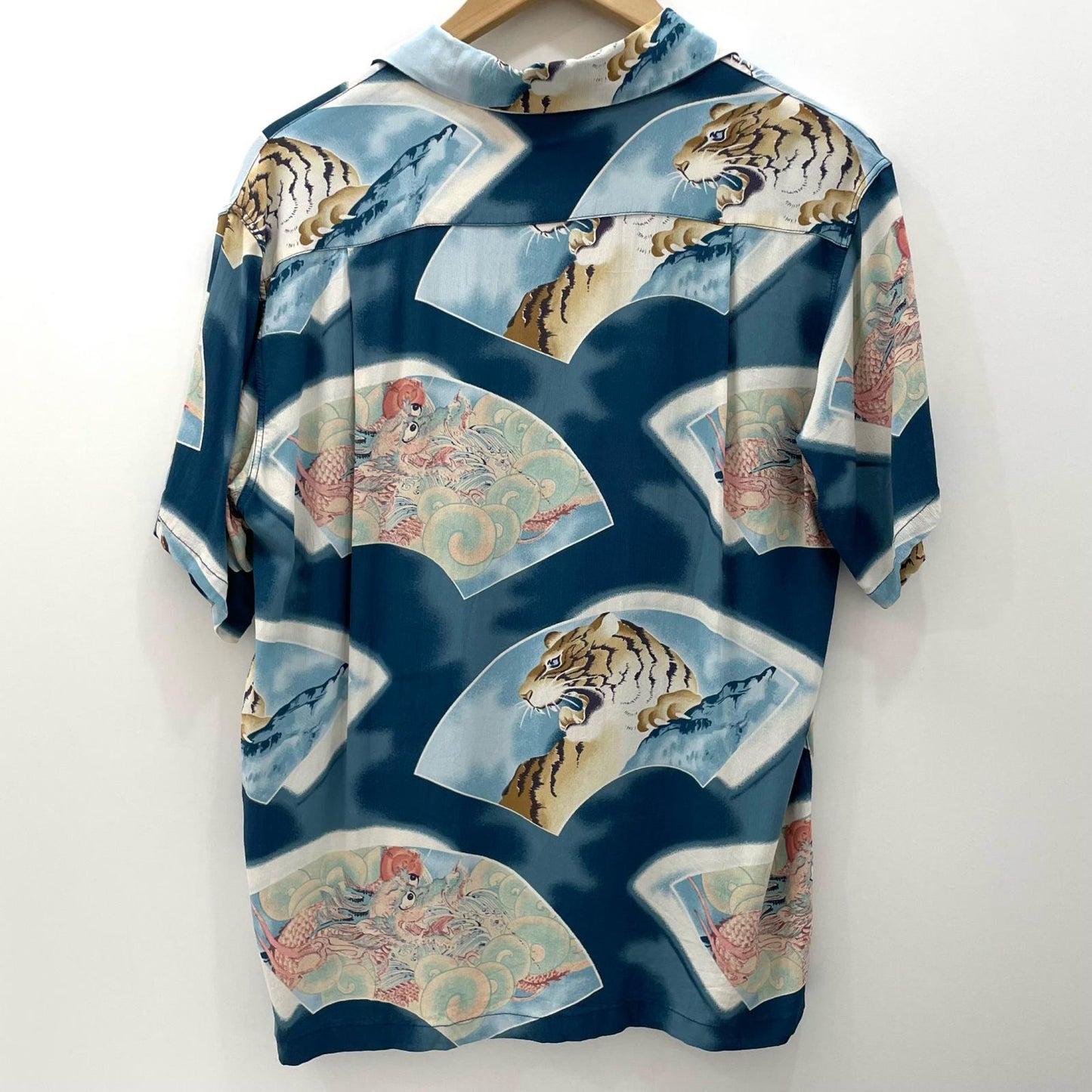 SUN SURF | サンサーフ 虎/龍 その他トップス ブルー サイズ：M【尾張小牧店】