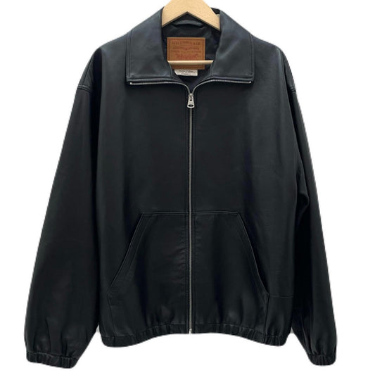 【中古】Levi's premium | リーバイス プレミアム FULLZIP SPORTS LEATHER JACKET レザージャケット ブラック サイズ：S【尾張小牧店】