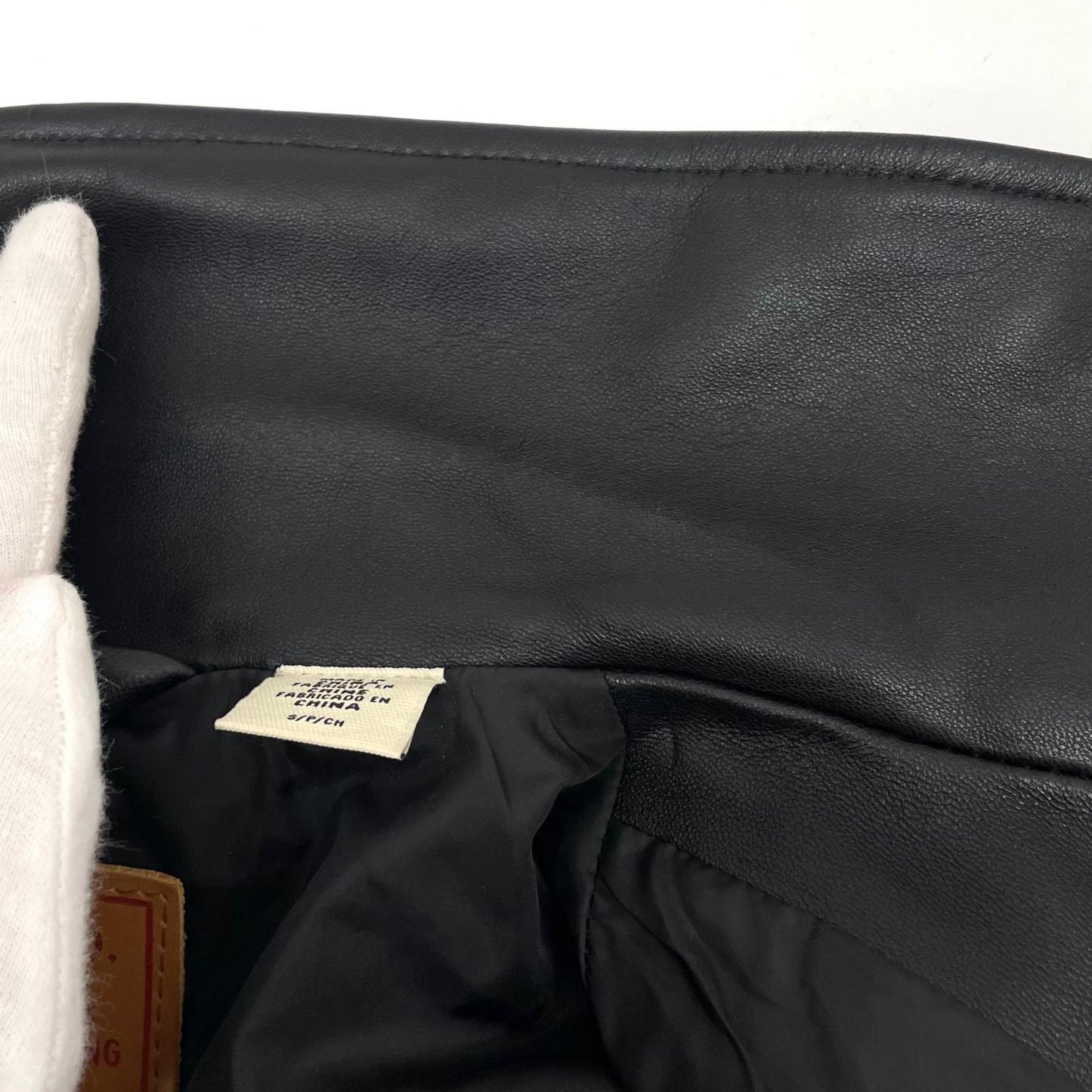 【中古】Levi's premium | リーバイス プレミアム FULLZIP SPORTS LEATHER JACKET レザージャケット ブラック サイズ：S【尾張小牧店】