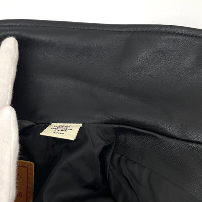 【中古】Levi's premium | リーバイス プレミアム FULLZIP SPORTS LEATHER JACKET レザージャケット ブラック サイズ：S【尾張小牧店】