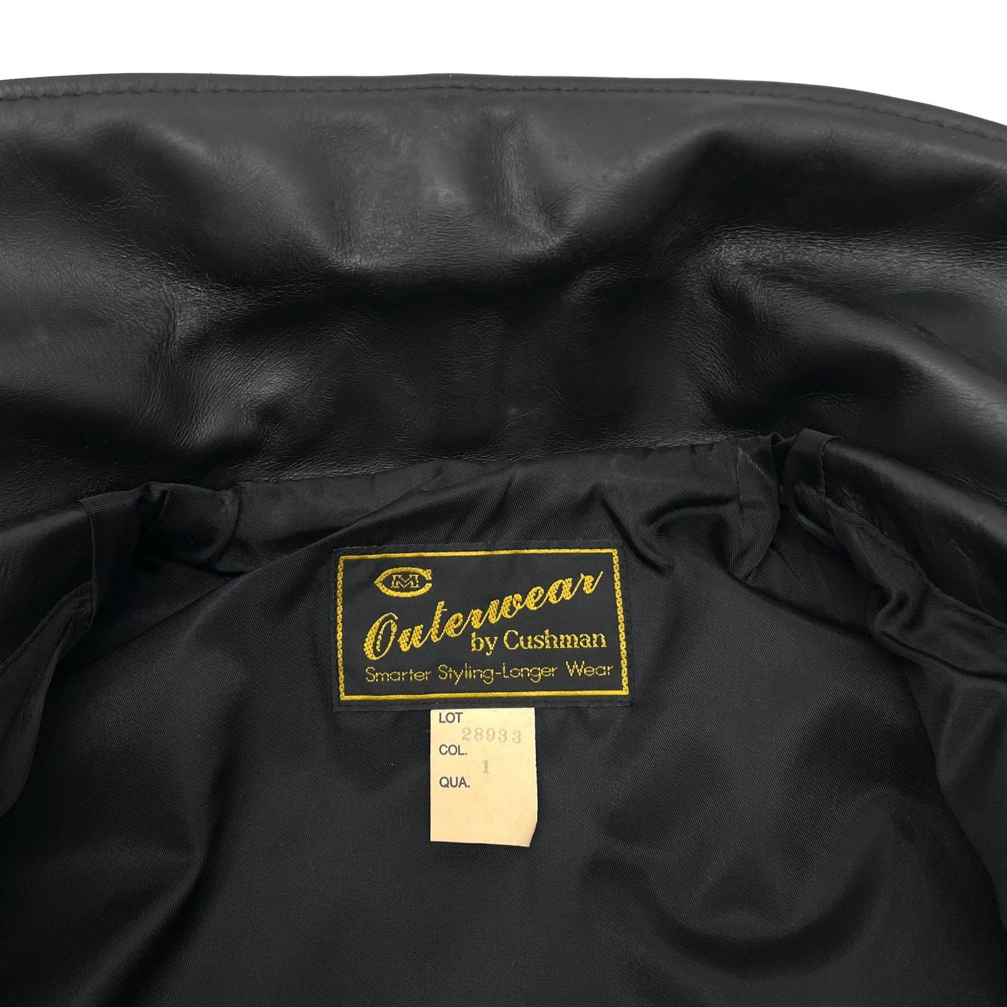 【中古】CUSHMAN | クッシュマン ライダースジャケット 28933 ブラック【尾張小牧店】