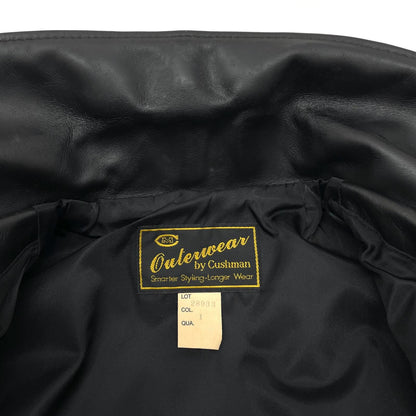【中古】CUSHMAN | クッシュマン ライダースジャケット 28933 ブラック【尾張小牧店】