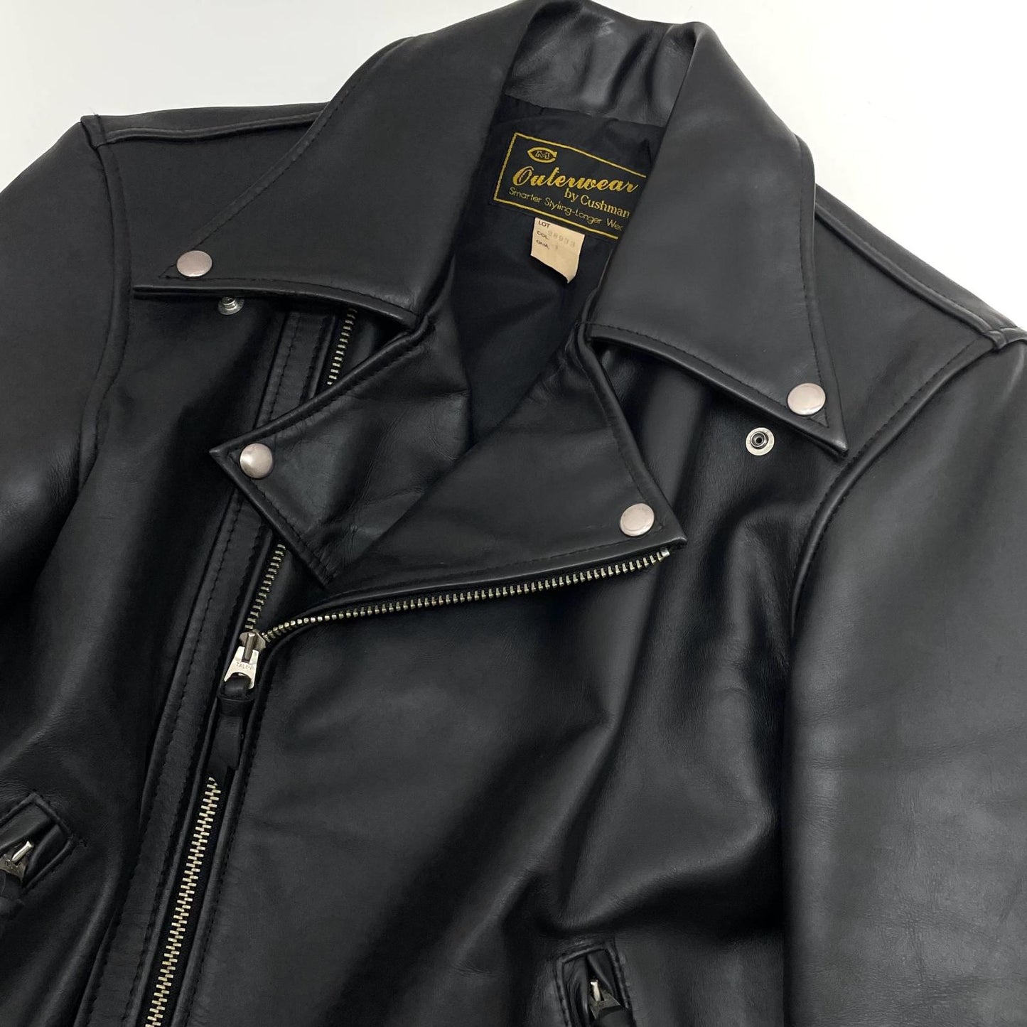 【中古】CUSHMAN | クッシュマン ライダースジャケット 28933 ブラック【尾張小牧店】