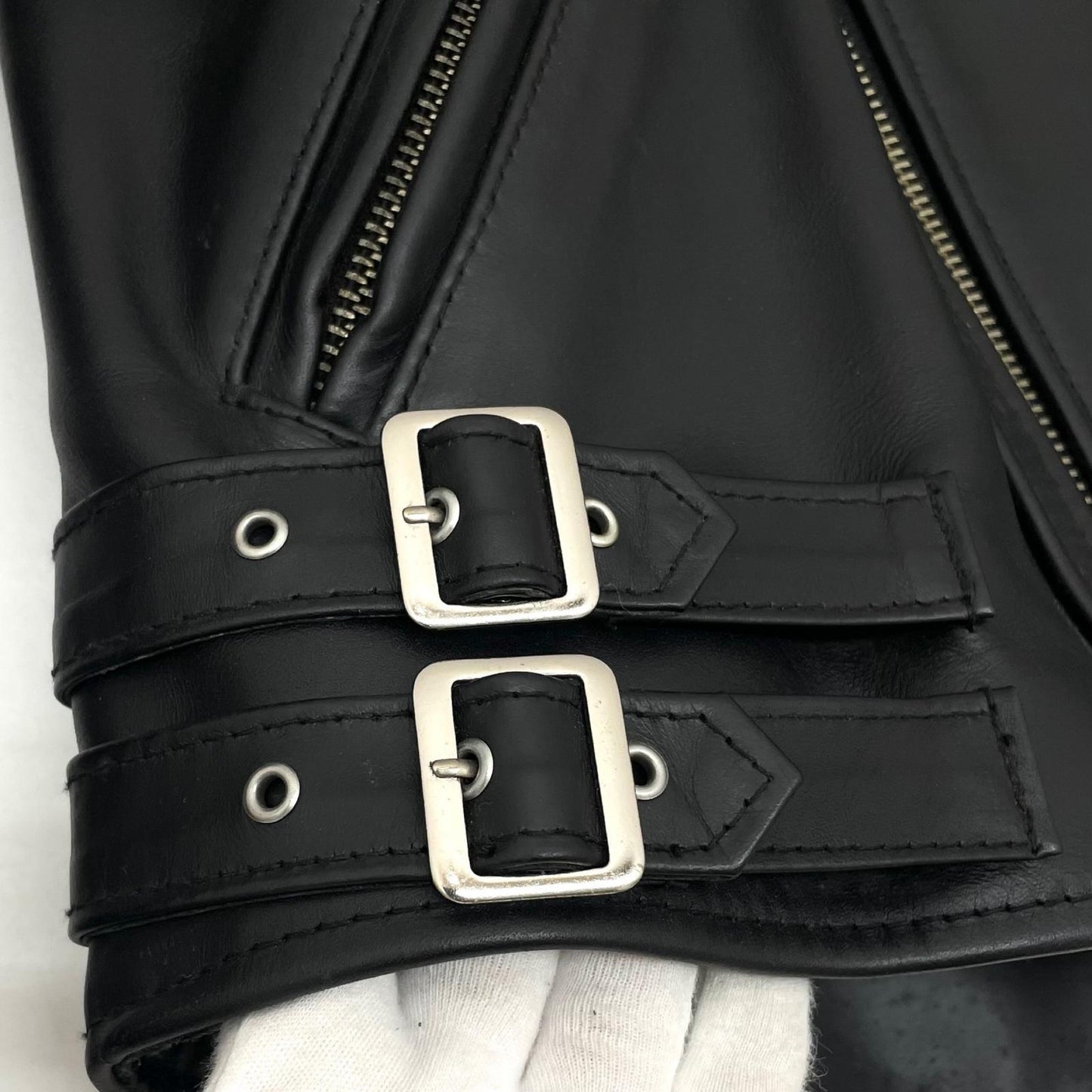 【中古】CUSHMAN | クッシュマン ライダースジャケット 28933 ブラック【尾張小牧店】