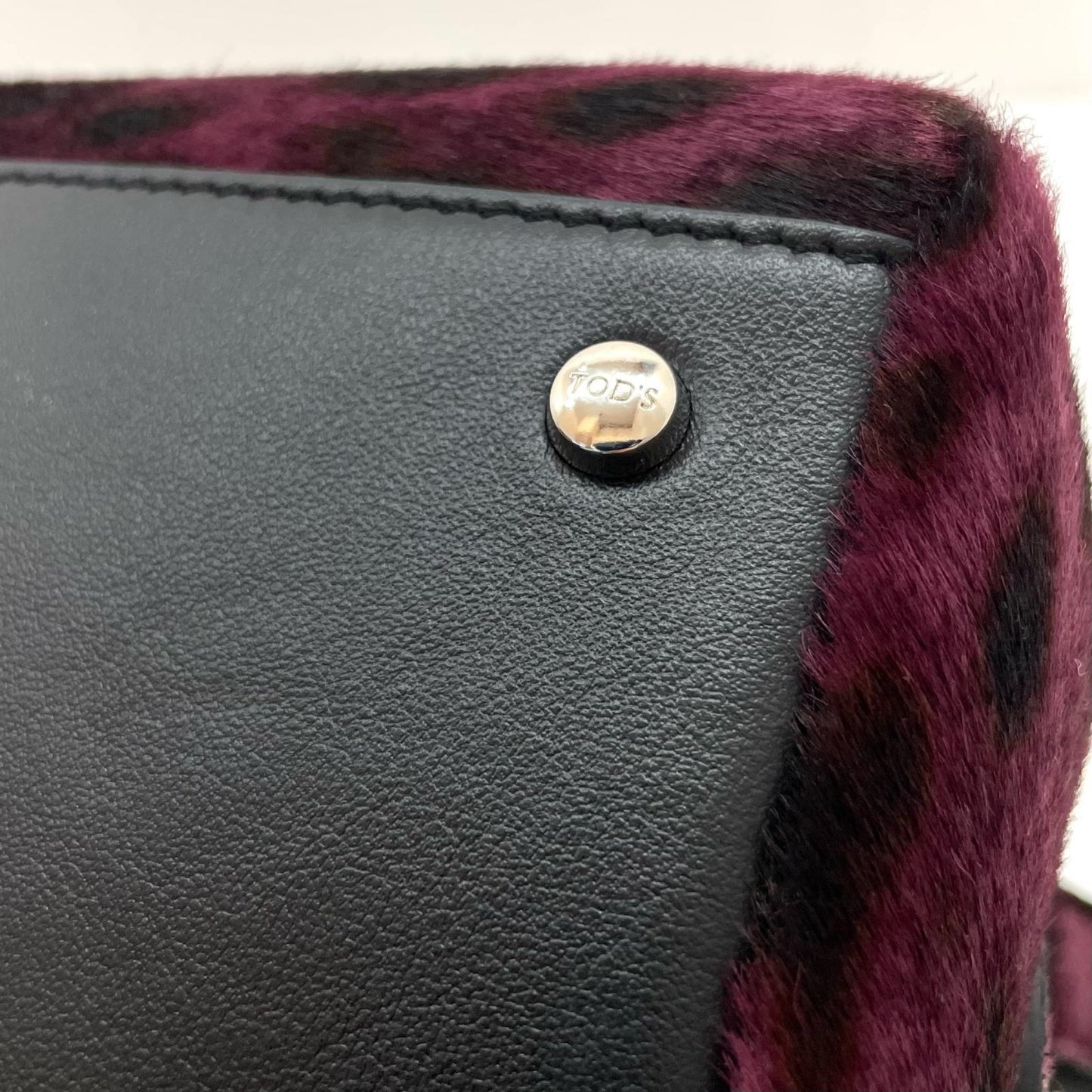TOD'S | トッズ ショルダーバッグ パープル×ベージュ【尾張小牧店】