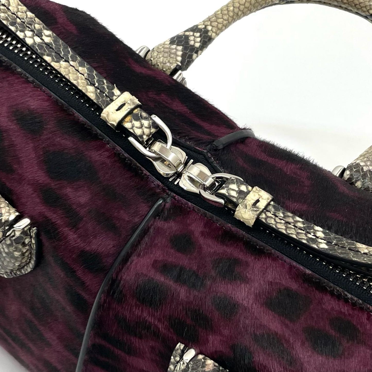TOD'S | トッズ ショルダーバッグ パープル×ベージュ【尾張小牧店】