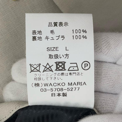 WACKOMARIA | ワコマリア Double Pleated Chino Trousers チノパンツ 24FW-WMP-TR09 ベージュ サイズ：L【尾張小牧店】