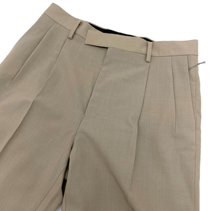 WACKOMARIA | ワコマリア Double Pleated Chino Trousers チノパンツ 24FW-WMP-TR09 ベージュ サイズ：L【尾張小牧店】