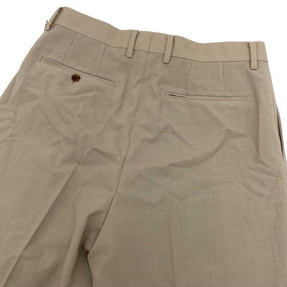 WACKOMARIA | ワコマリア Double Pleated Chino Trousers チノパンツ 24FW-WMP-TR09 ベージュ サイズ：L【尾張小牧店】