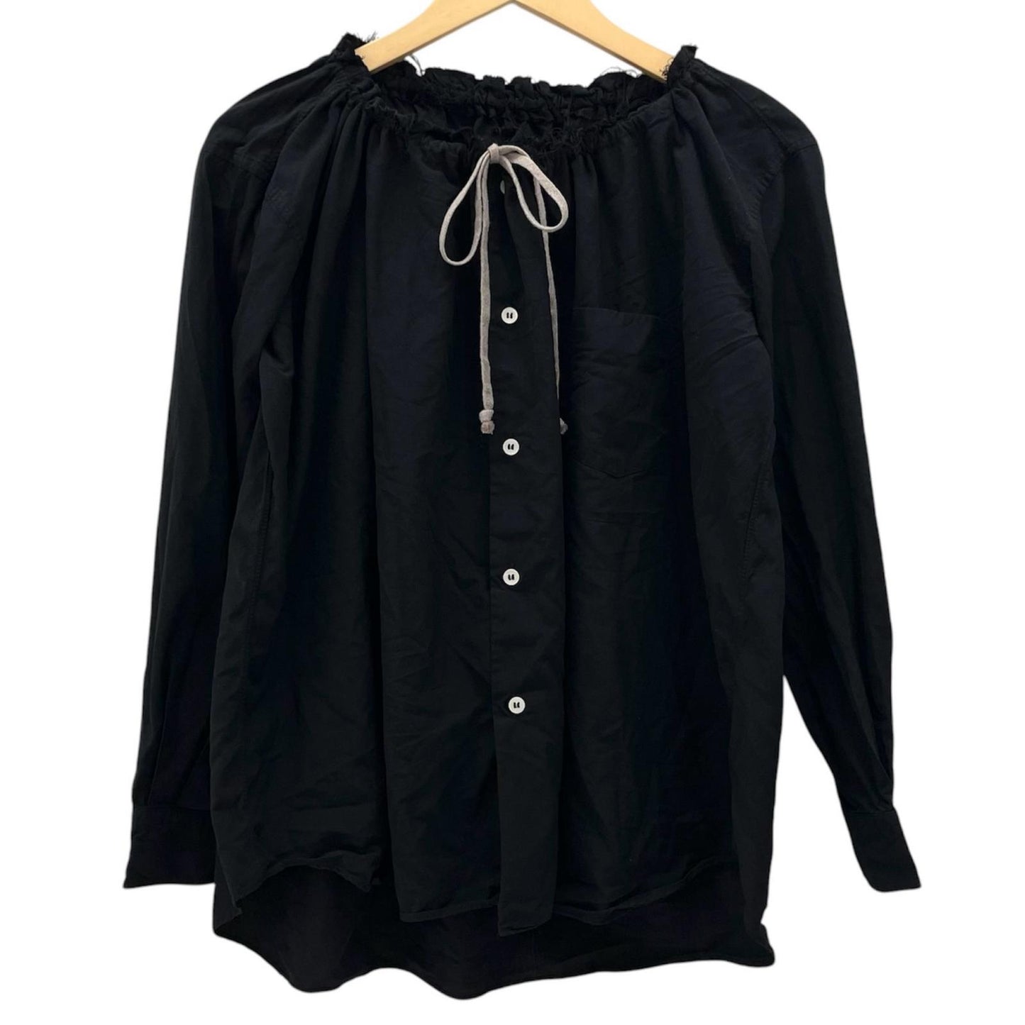 COMME des GARCONS | コムデギャルソン 長袖シャツ ブラック サイズ：XS【尾張小牧店】
