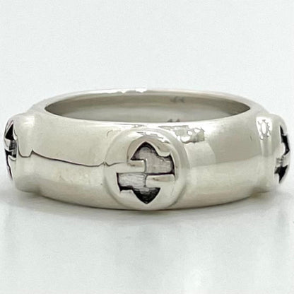 【中古】GUCCI | グッチ インターロッキングG リング・指輪 Ag925 シルバー【尾張小牧店】