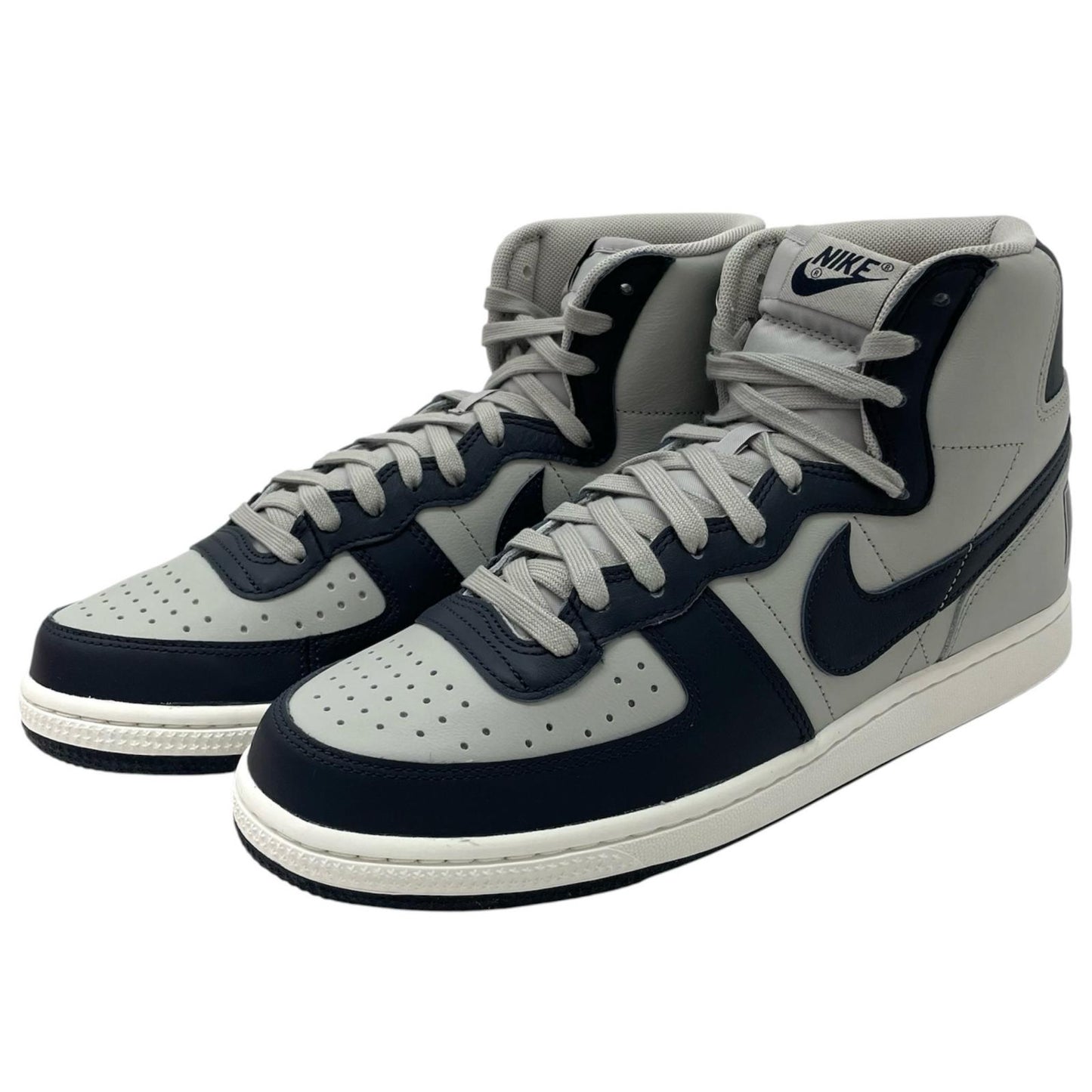 NIKE | ナイキ Terminator High スニーカー FB1832-001 グレー×ネイビー 28.5cm【尾張小牧店】