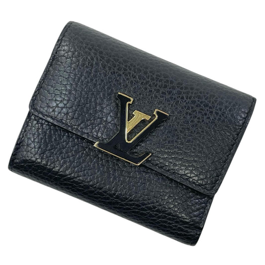 LOUIS VUITTON | ルイ・ヴィトン 二つ折り財布 ブラック【尾張小牧店】