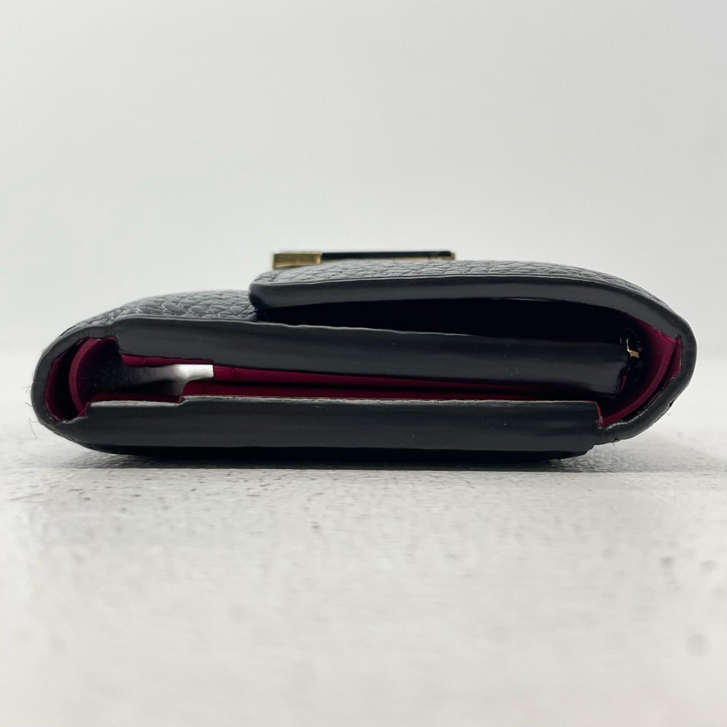 LOUIS VUITTON | ルイ・ヴィトン 二つ折り財布 ブラック【尾張小牧店】