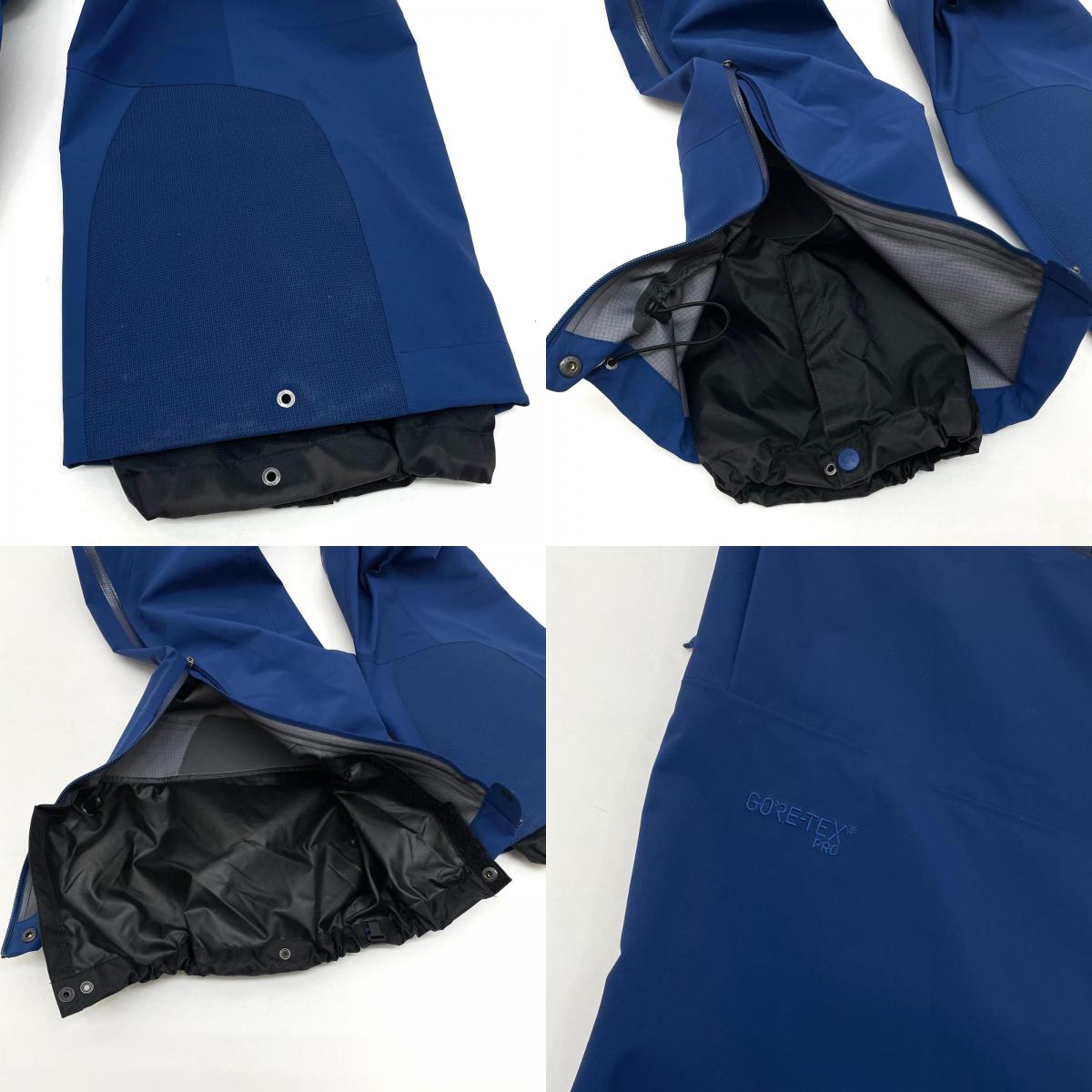 【中古】ARC'TERYX | アークテリクス BETA SV BIB 冬山登山　ゴアテックスシェルパンツ 21790-115272 ブルー サイズ：S【尾張小牧店】
