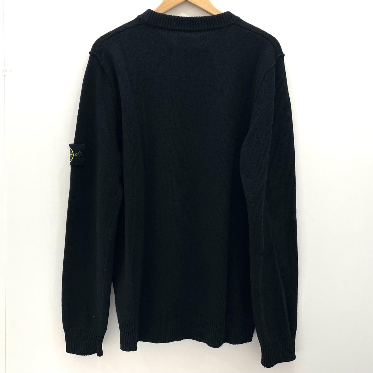 【中古】STONE ISLAND | ストーンアイランド 長袖ニット 7915508A3 ブラック サイズ：L【尾張小牧店】