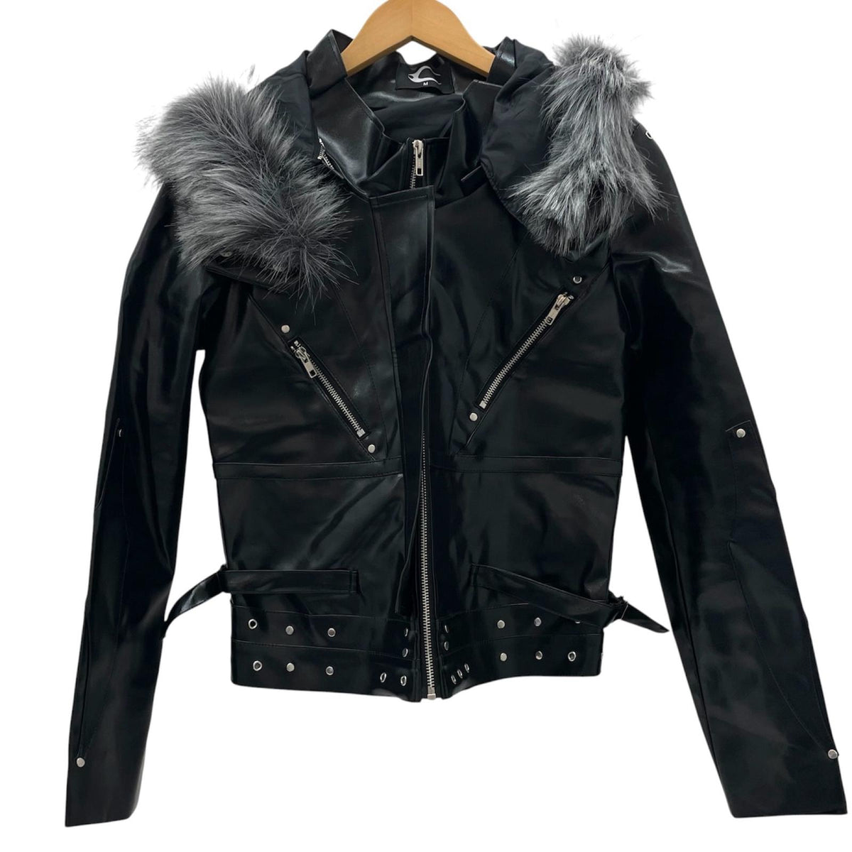 【中古】COZY WORLDWIDE | コジー ワールドワイド KNIGHT CLUB LEATHER JACKET レザージャケット ブラック サイズ：M【尾張小牧店】